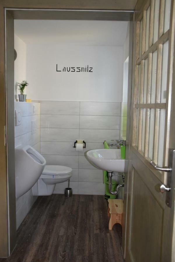 Apartament Bahnhof Laussnitz Zewnętrze zdjęcie