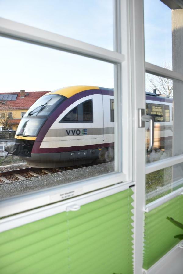 Apartament Bahnhof Laussnitz Zewnętrze zdjęcie
