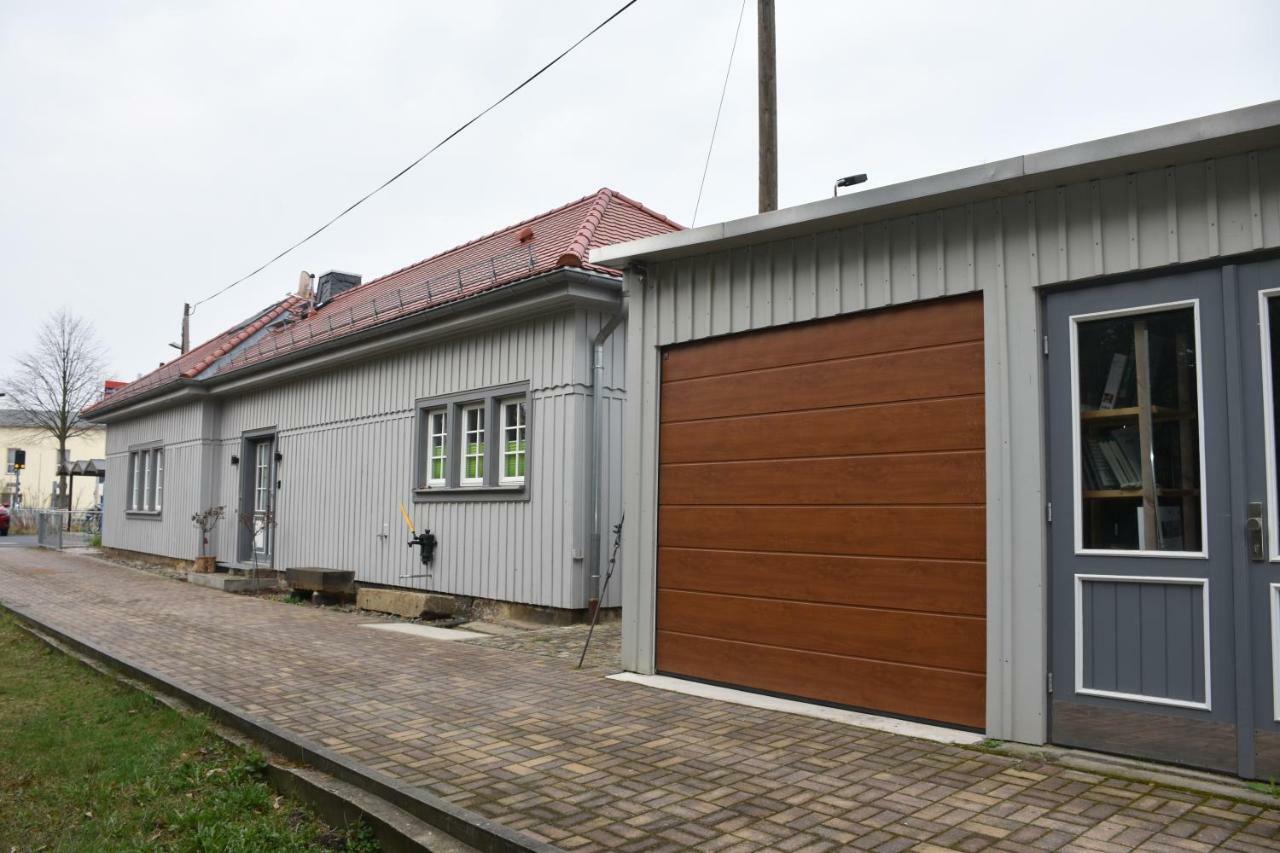 Apartament Bahnhof Laussnitz Zewnętrze zdjęcie
