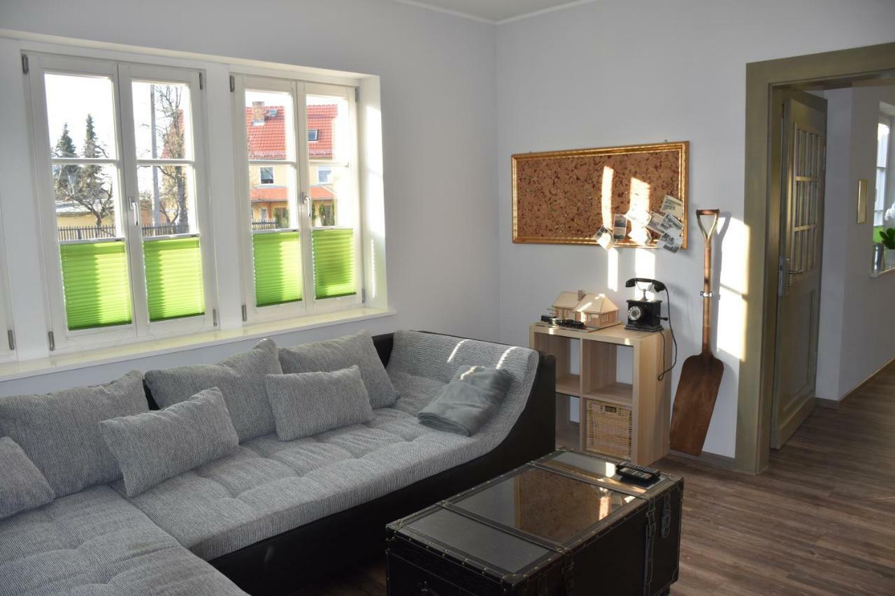 Apartament Bahnhof Laussnitz Zewnętrze zdjęcie