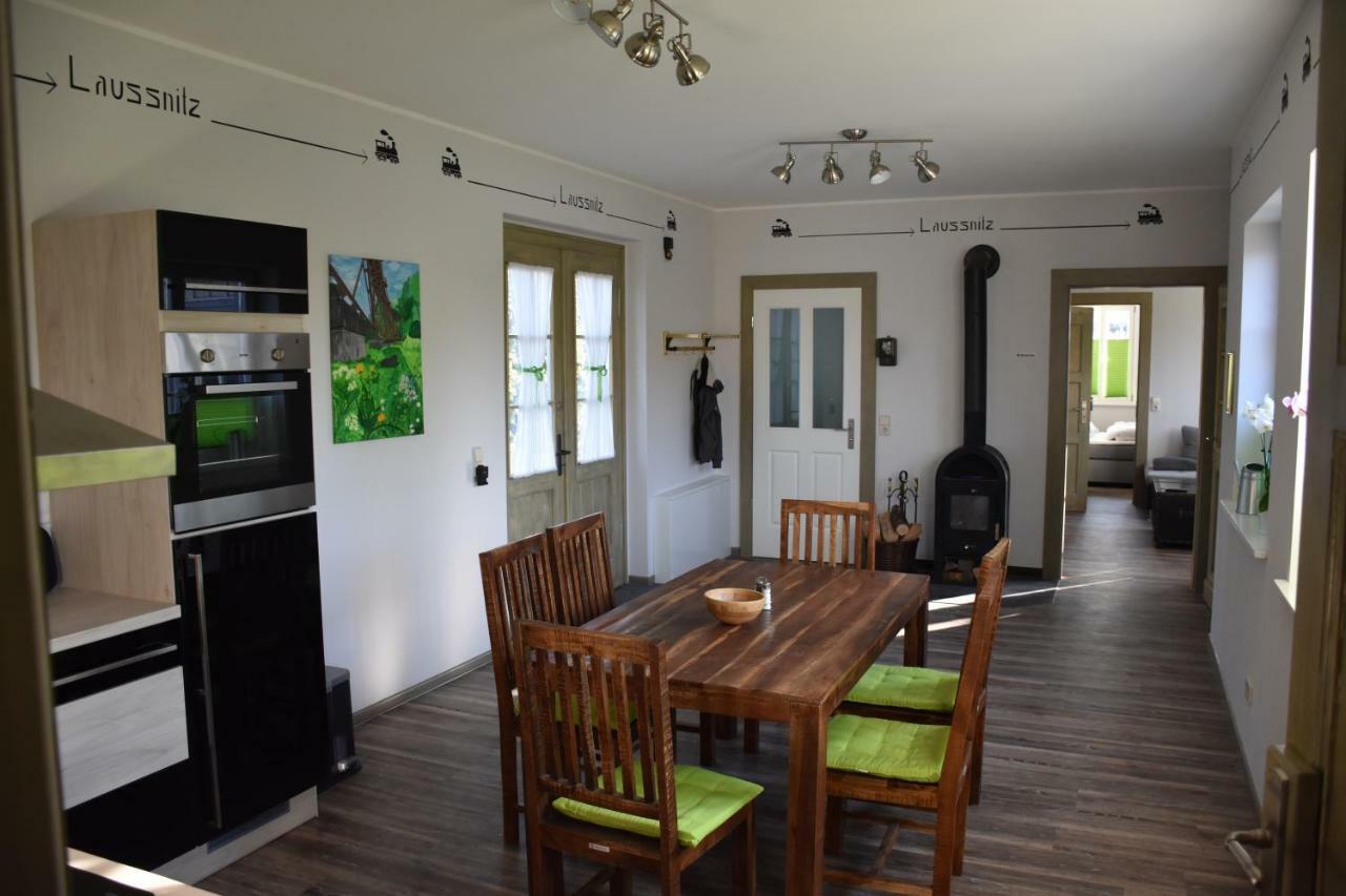 Apartament Bahnhof Laussnitz Zewnętrze zdjęcie