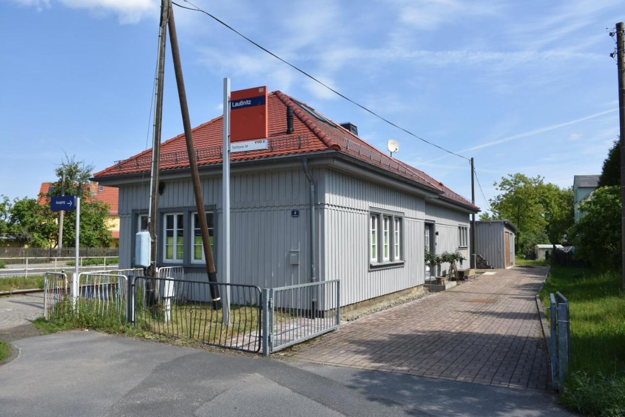 Apartament Bahnhof Laussnitz Zewnętrze zdjęcie