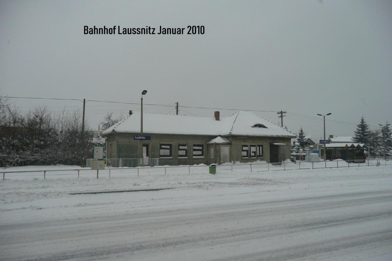 Apartament Bahnhof Laussnitz Zewnętrze zdjęcie